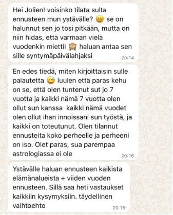 Arvostelu 2
